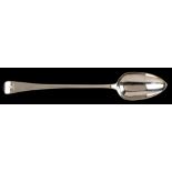George III silver gravy spoon