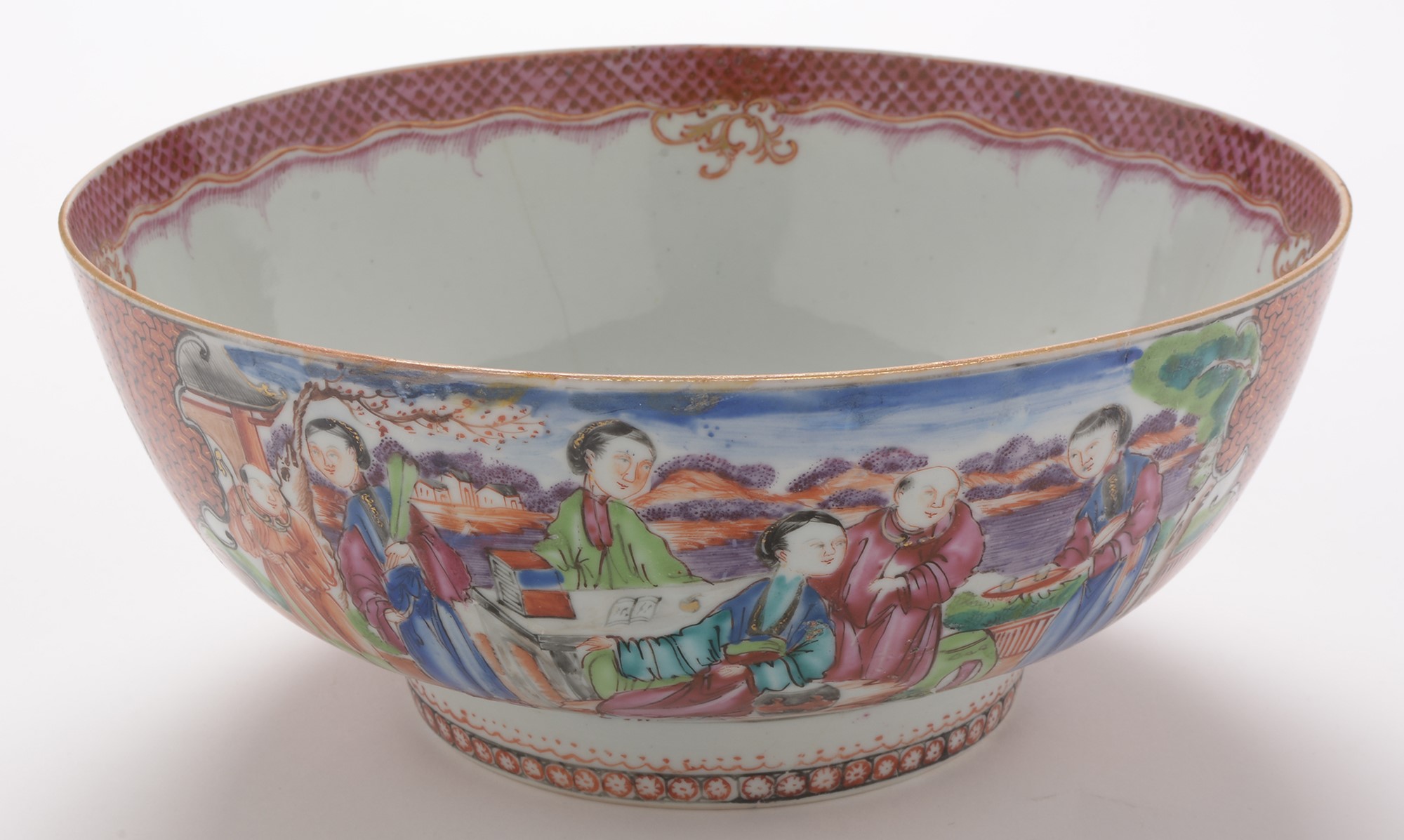 Two Chinese mandarin pattern bowls - Image 26 of 38