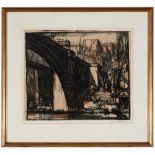 Sir Frank William Brangwyn - lithograph.