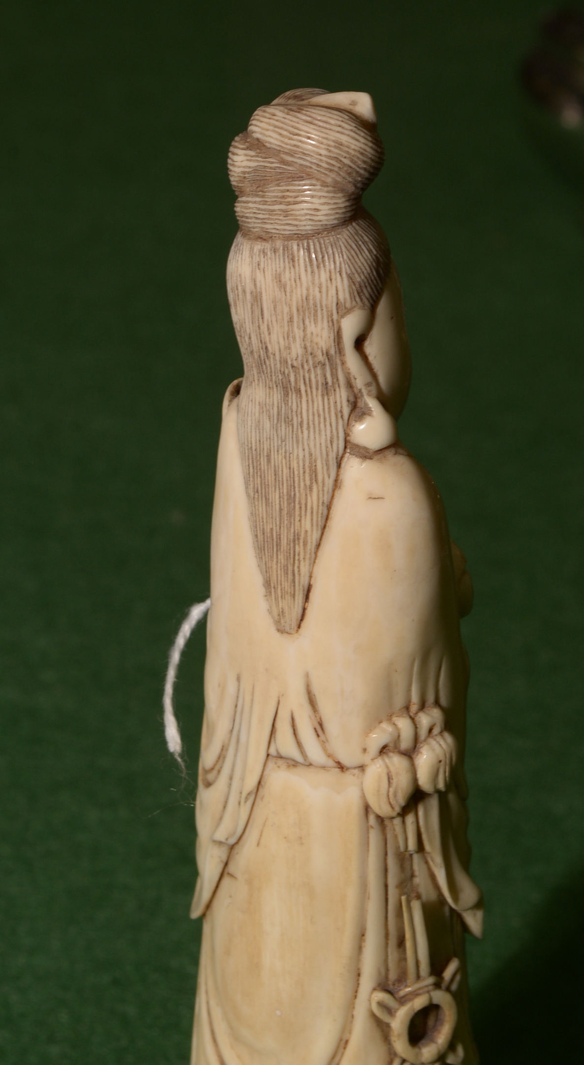 Chinese Ivory figure of Quanyin - Image 7 of 11