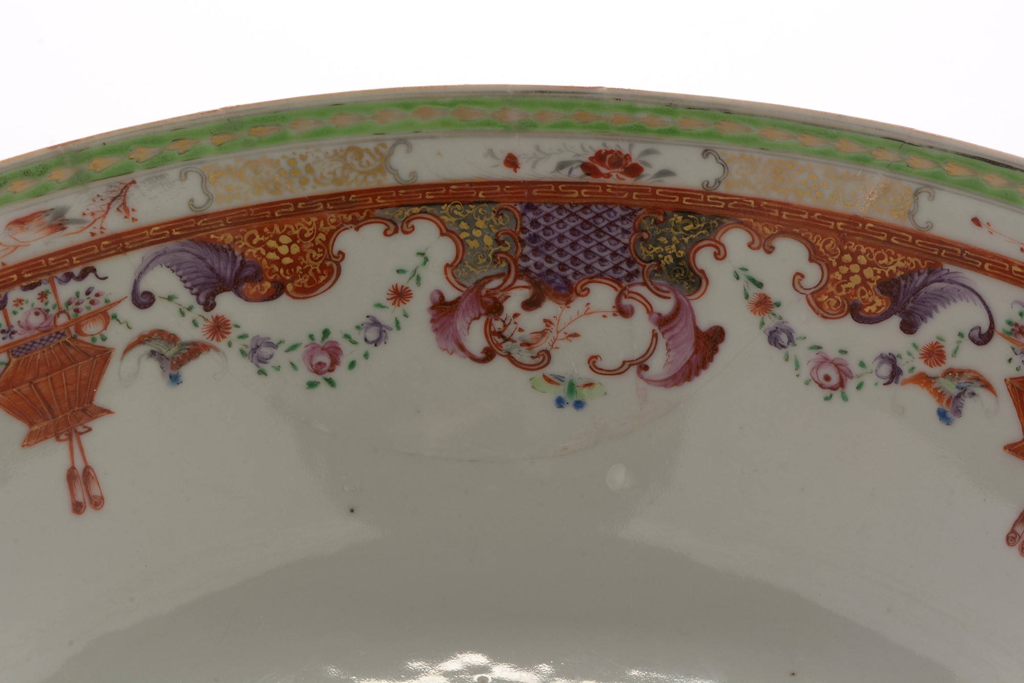 Two Chinese mandarin pattern bowls - Image 8 of 38