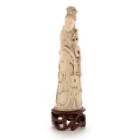 Chinese Ivory figure of Quanyin
