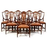 Hepplewhite dining chairs