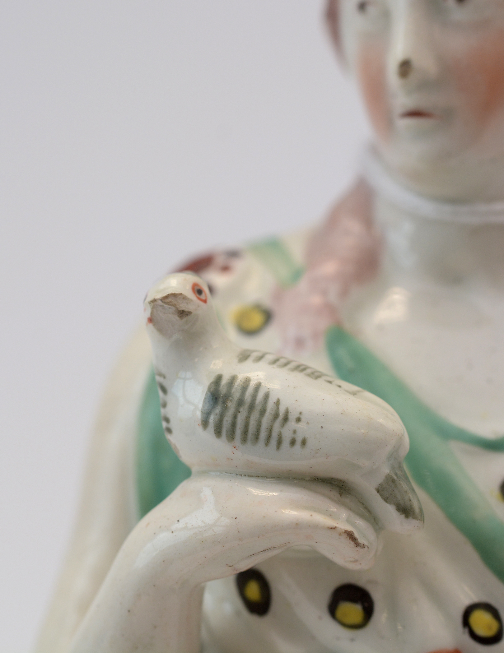 Neale type pearlware figure - Image 8 of 15