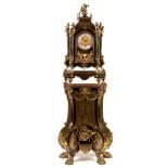 An 18th Century and later French boulle marquetry bracket clock by Masson, Paris