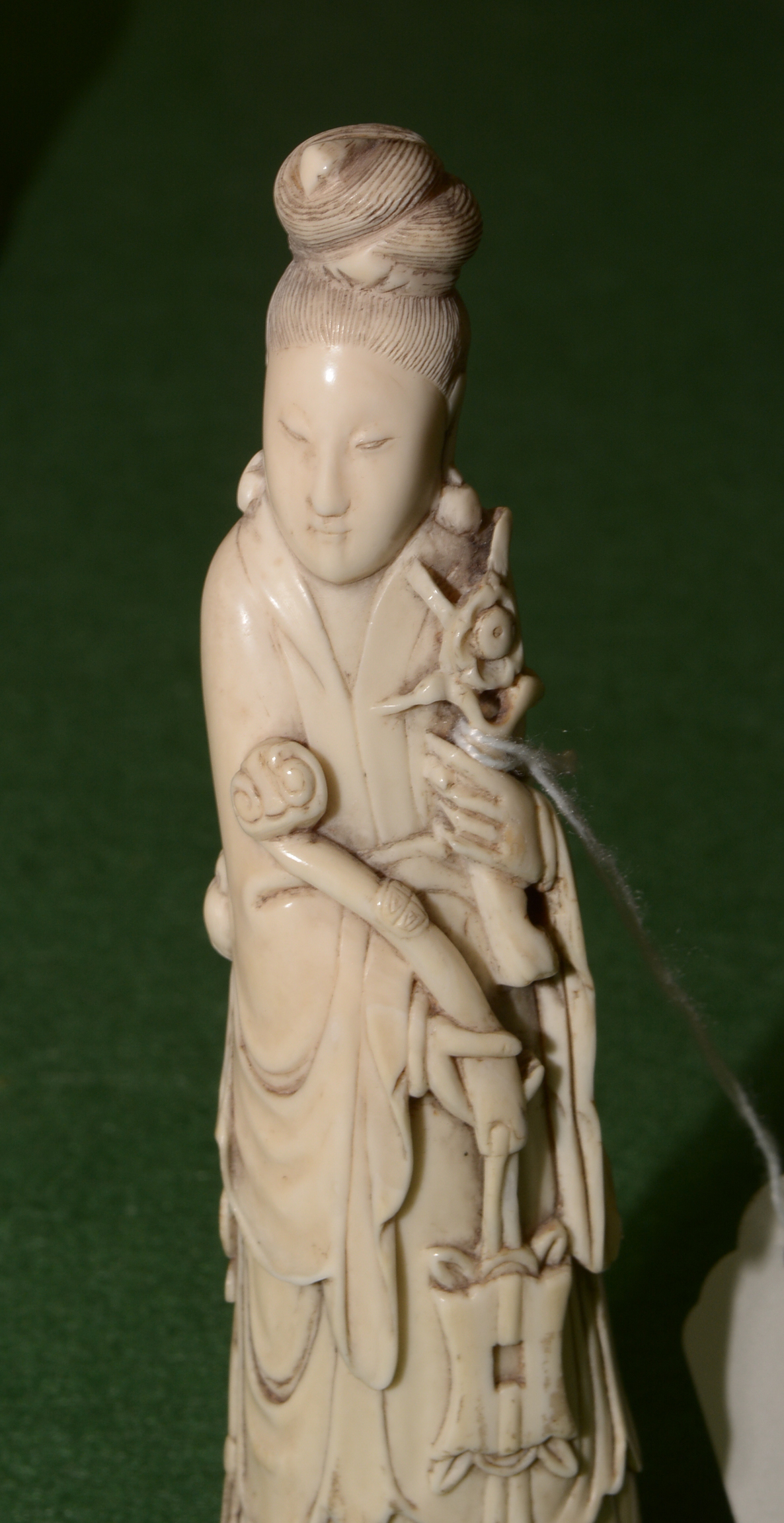 Chinese Ivory figure of Quanyin - Image 6 of 11