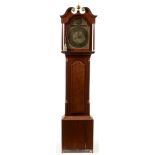 John Turnbull, Hawick, a mahogany longcase clock