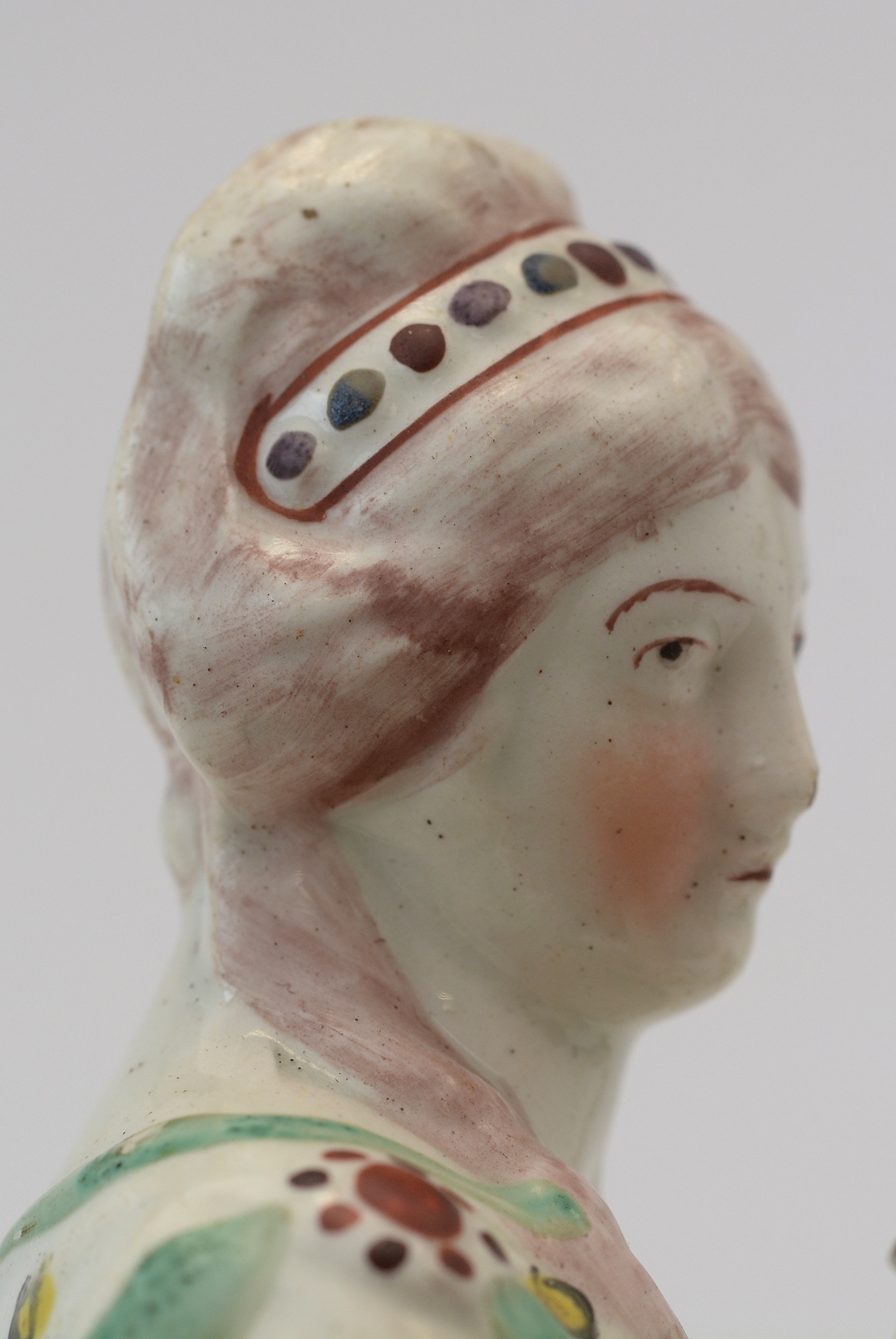 Neale type pearlware figure - Image 15 of 15