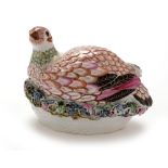 Worcester partridge tureen and cover