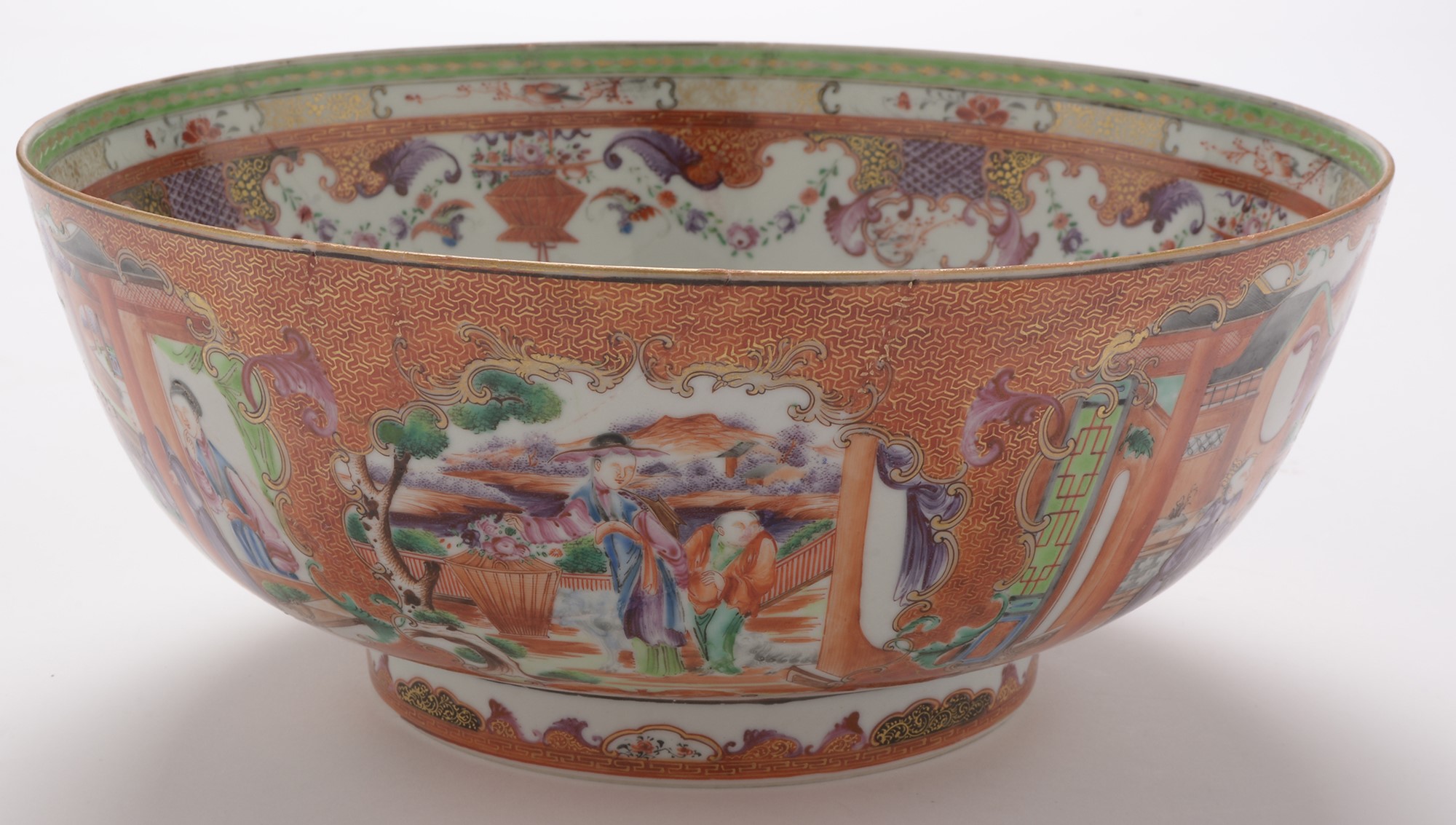 Two Chinese mandarin pattern bowls - Image 14 of 38