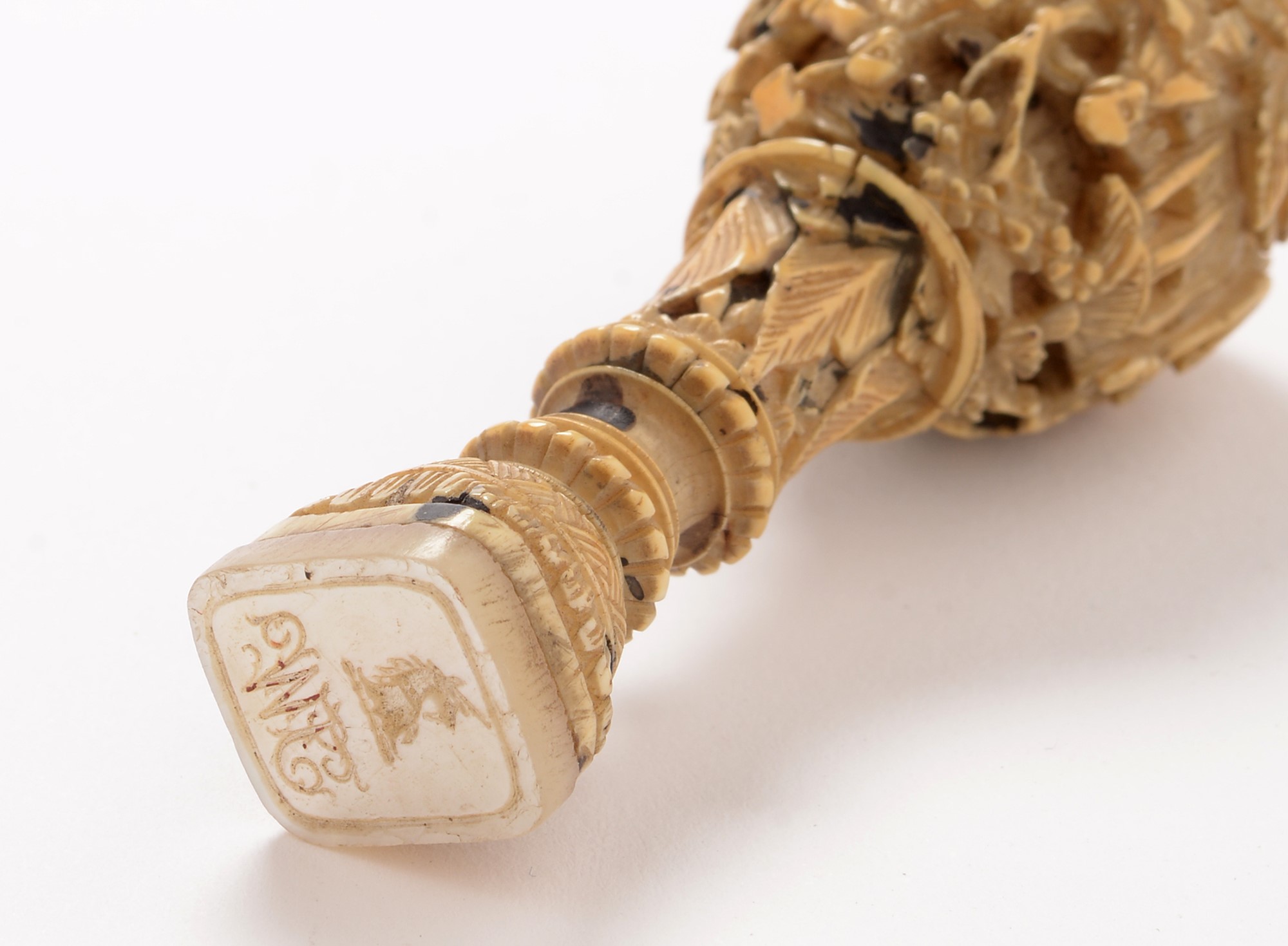 Canton Ivory seal - Image 11 of 12