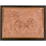 19th Century French Terracotta plaque by Jacques Maillet