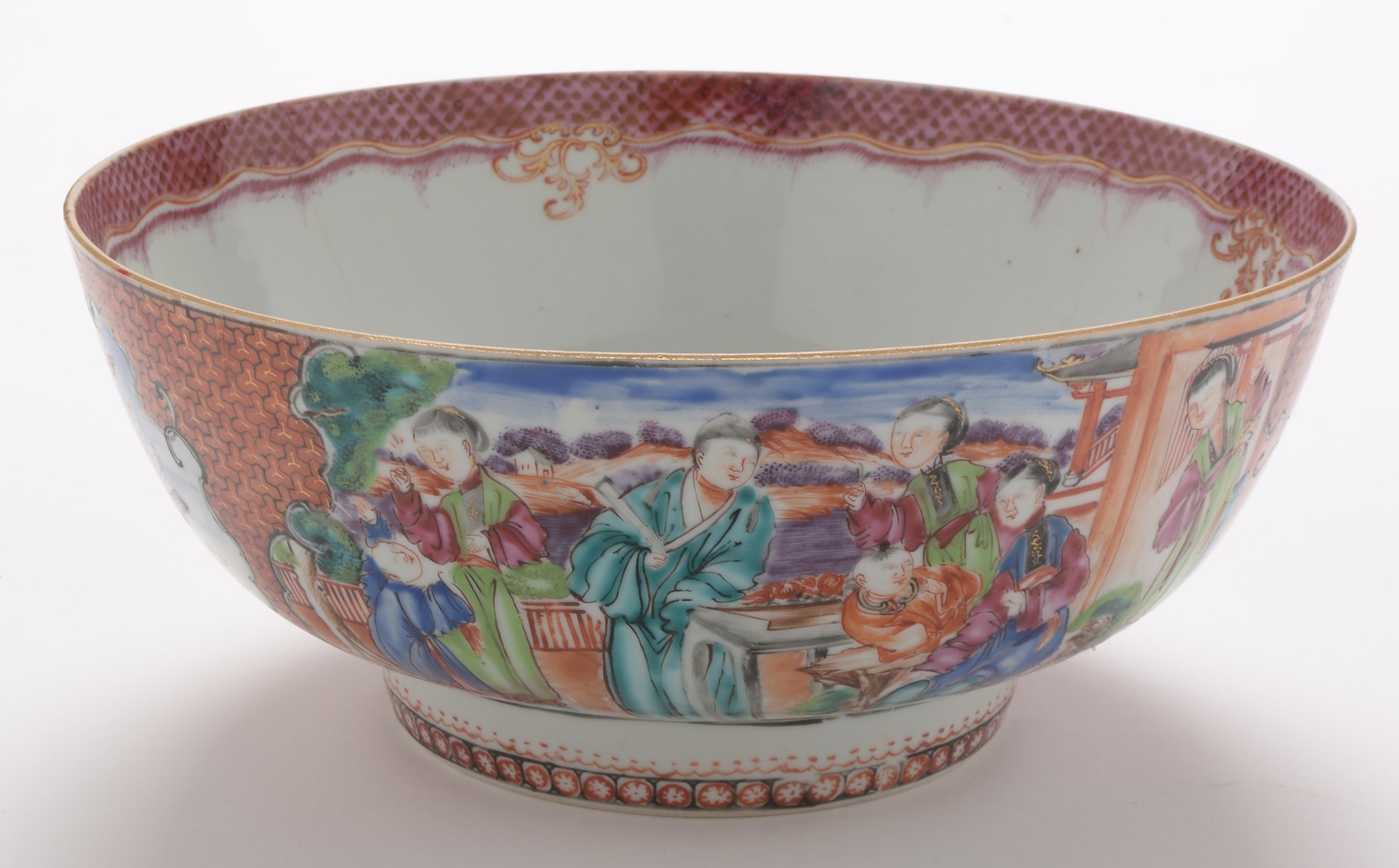 Two Chinese mandarin pattern bowls - Image 29 of 38