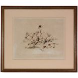 Henry Thomas Ryall after Sir Edwin Henry Landseer - drypoint etching