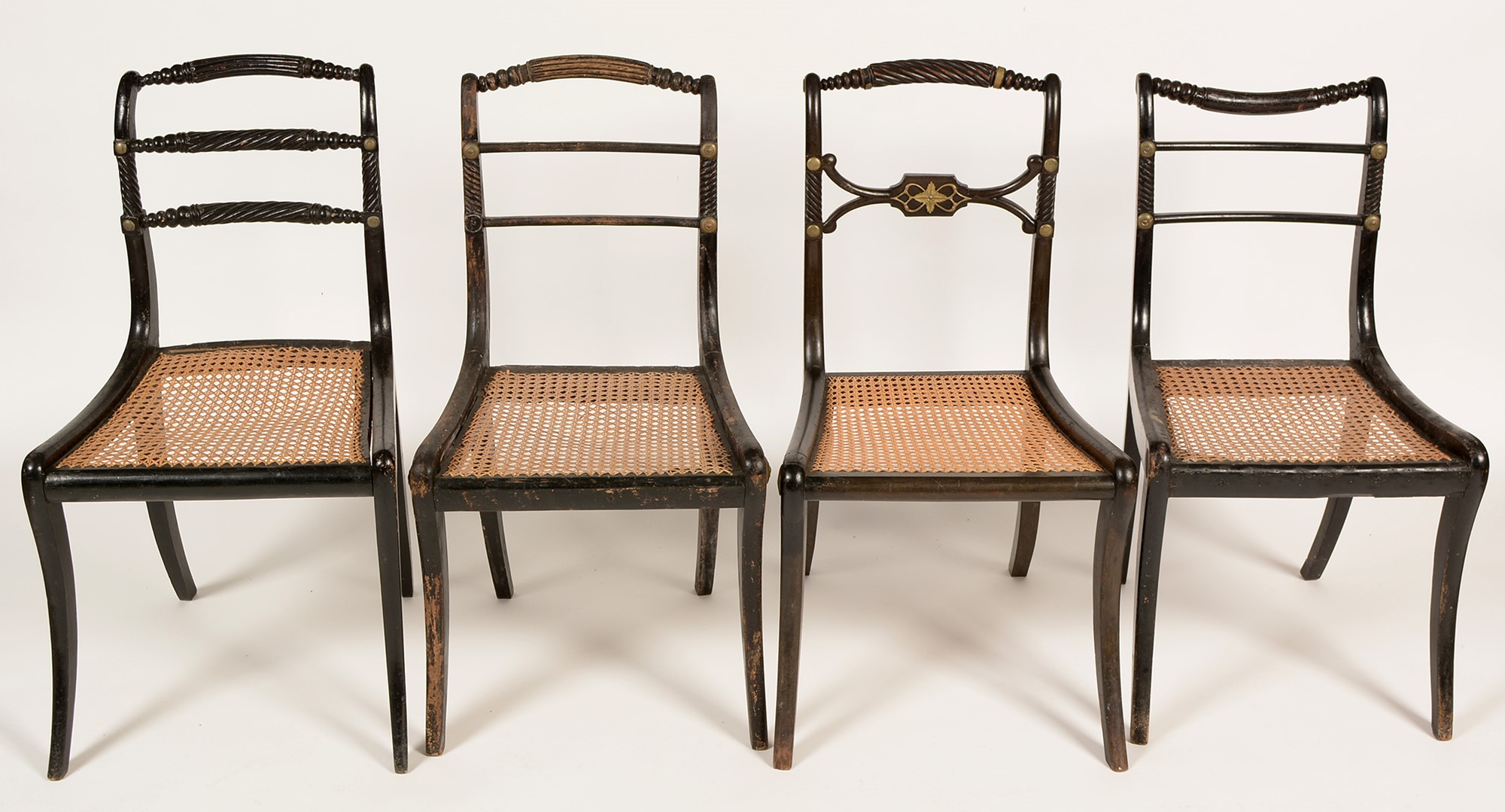 Eleven Regency and later dining chairs - Image 7 of 7