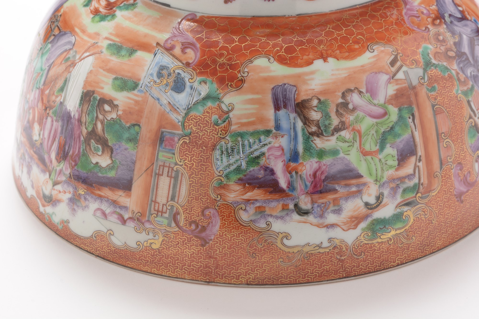 Two Chinese mandarin pattern bowls - Image 6 of 38