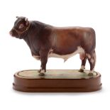 Royal Worcester Short horn bull