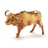 A Coalport LTD Edition of a Cape Buffalo by John Kaposvary 181/250