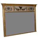 Regency overmantel mirror