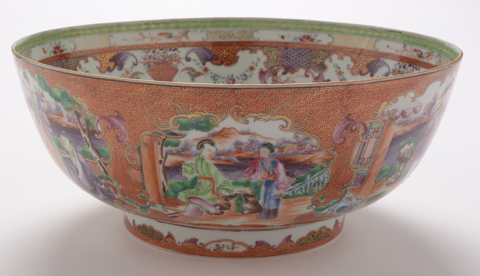 Two Chinese mandarin pattern bowls - Image 9 of 38