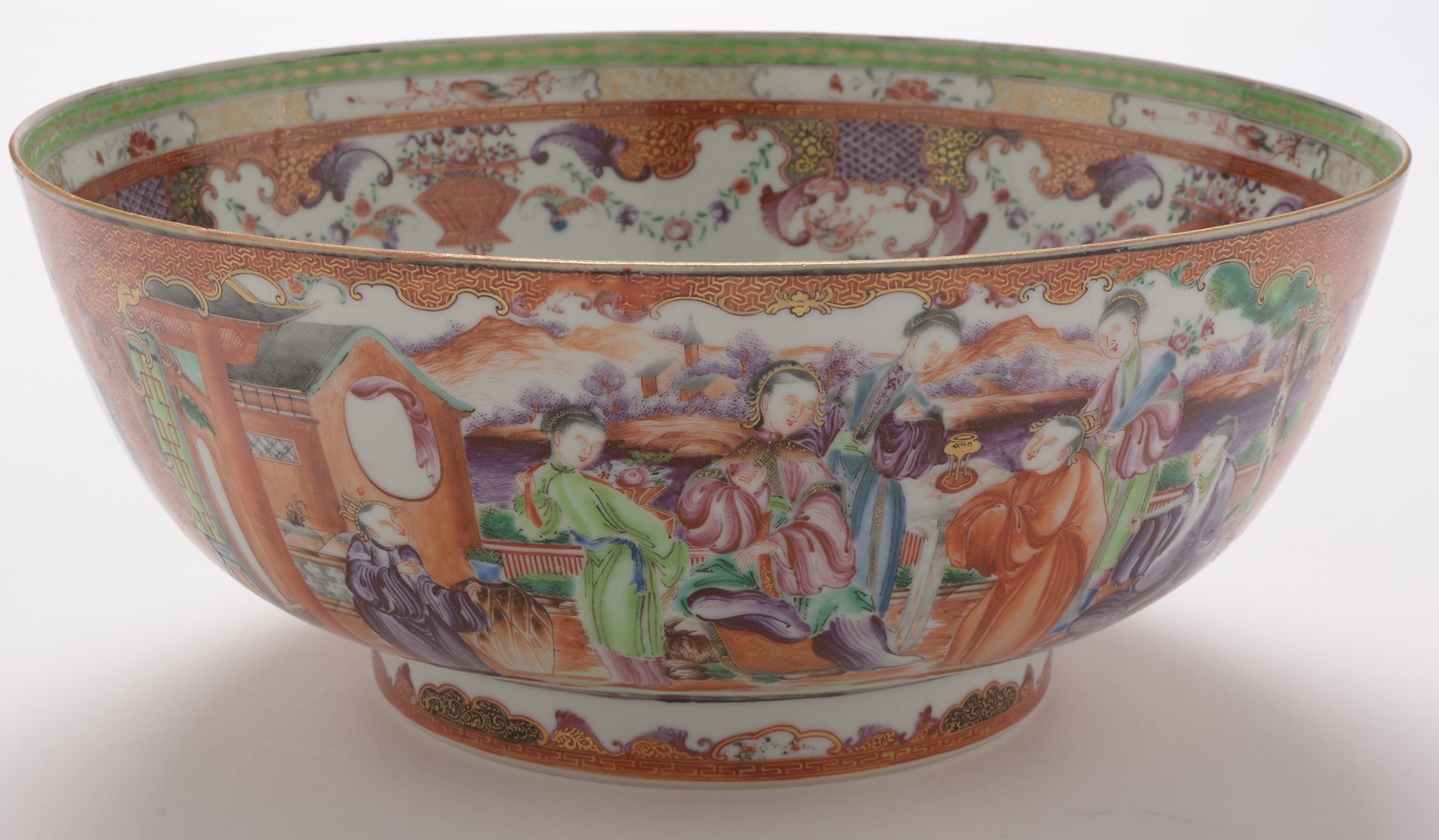 Two Chinese mandarin pattern bowls - Image 12 of 38