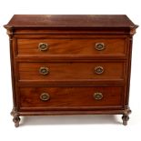 An early 20th Century chest of drawers by Hindley & Wilkinson Ltd, London