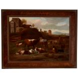 19th Century Continental School - oil.