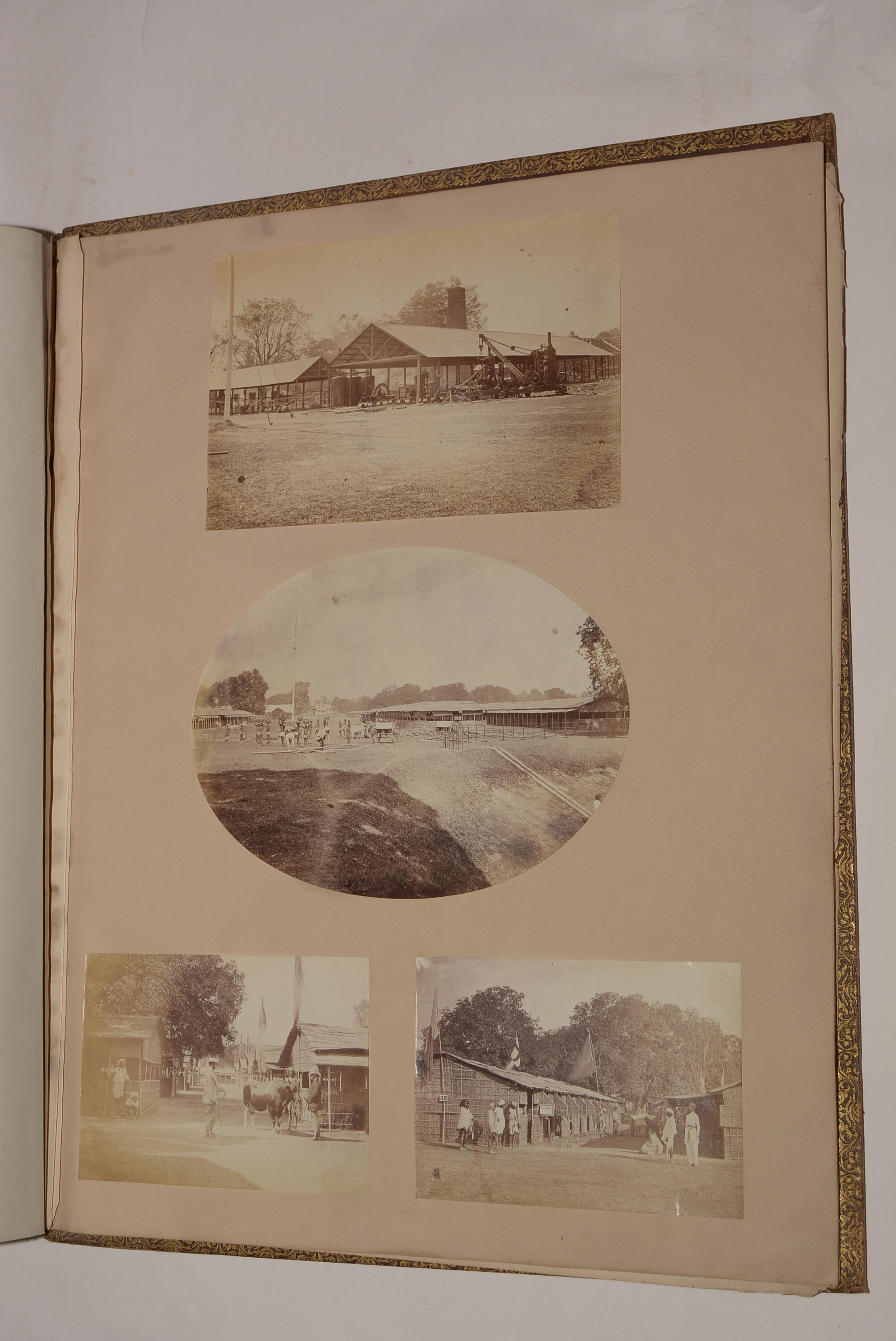 A 19th Century album of photographs, watercolours and drawings. - Image 3 of 37