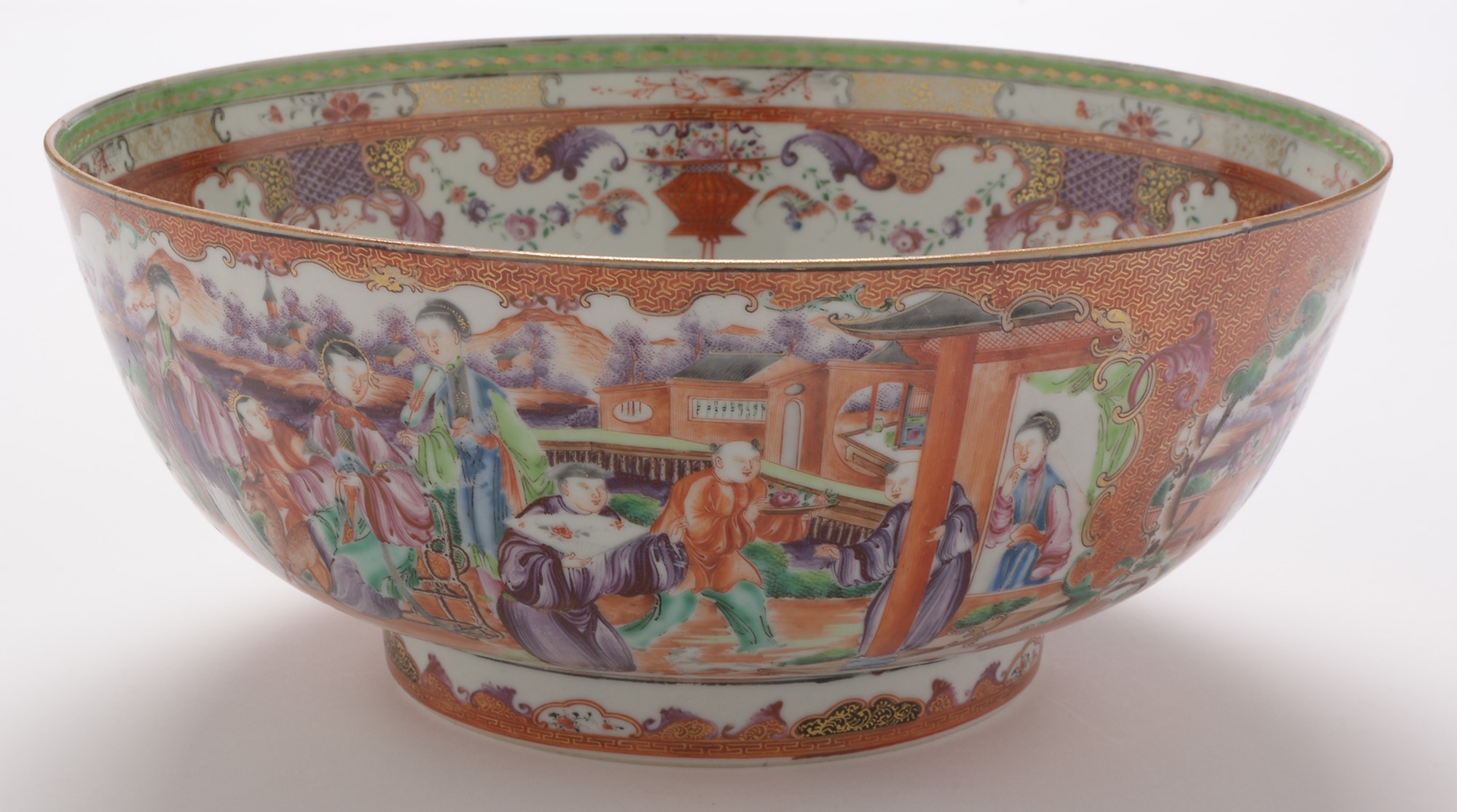 Two Chinese mandarin pattern bowls - Image 16 of 38