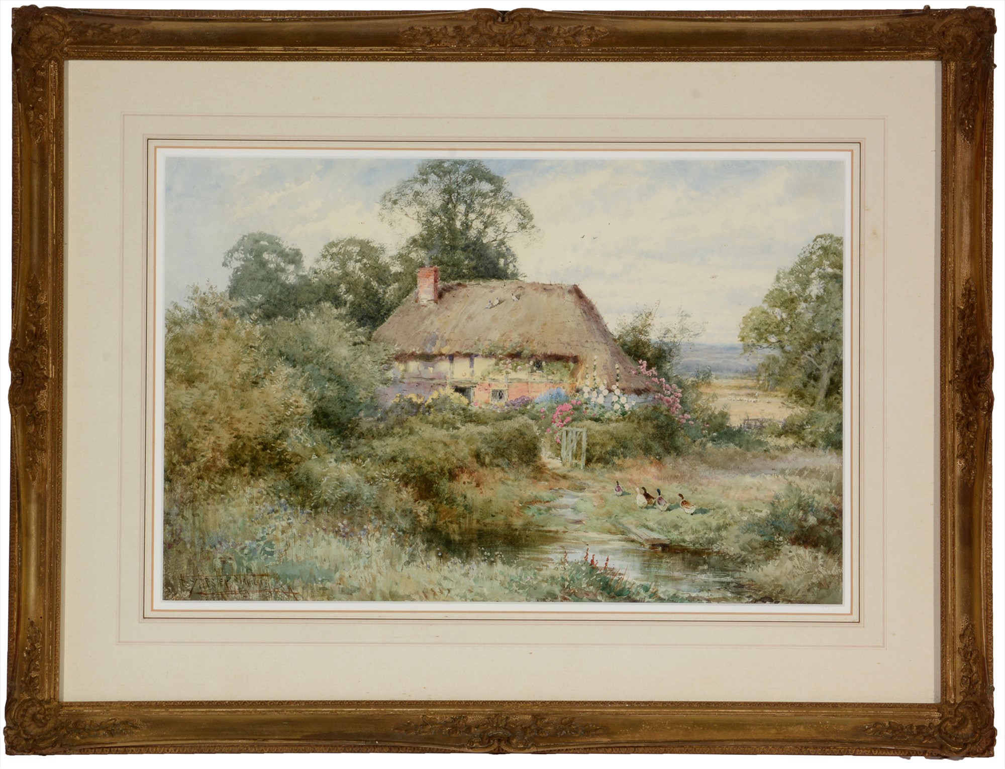 Henry John Sylvester Stannard - watercolour