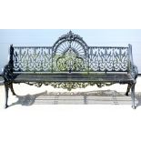 Late Victorian Coalbrookdale Bench