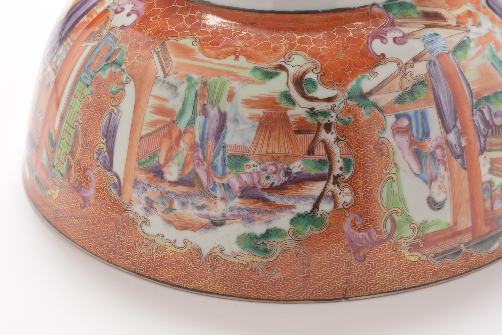 Two Chinese mandarin pattern bowls - Image 34 of 38