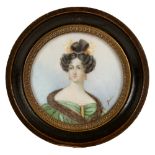 19th Century miniature portrait