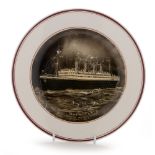 Titanic commemorative plate