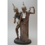 Lladro Thai dancers