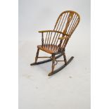 19th Century Windsor rocking chair