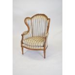 20th Century French wingback armchair