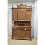 Impressive oak cabinet