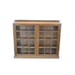 20th Century mahogany bookcase