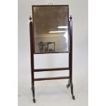 19th Century cheval mirror