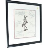 Warner Bros Studio Limited Edition cel and drawing