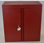 Red filing cabinet
