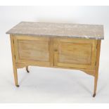 20th Century marble topped wash stand