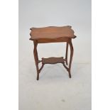 20th Century mahogany occasional table