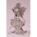 White metal miniature figurine