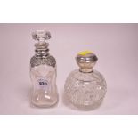 Two scent bottles