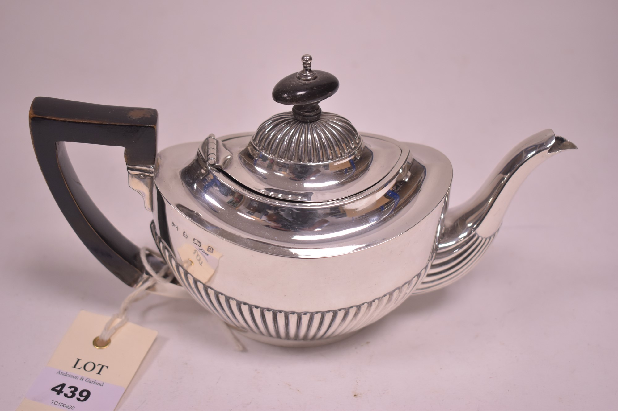 Silver batchelors teapot