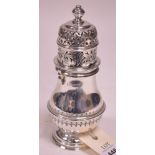 Silver sugar caster