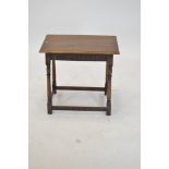oak occasional table