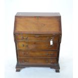 20th Century mahogany bureau